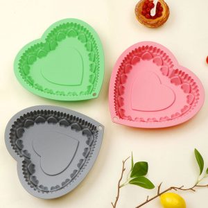MOLDE SILICONA TORTA CORAZON 20 x 5.2cm  H40-001L12
