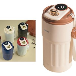 VASO TERMICO ACERO CON SENSOR  460ml 304 H39-029I20