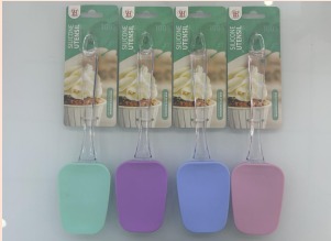 ESPATURA CUCHARA SILICONA MANGO ACRILICO H40-001D10