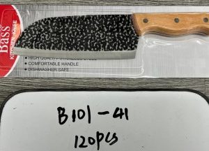 CUCHILLO DE COCINA MANGO MADERA H45-024B7