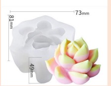 MOLDE SILICONA PARA VELA H42-008F8