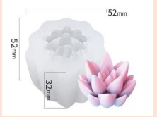 MOLDE SILICONA PARA VELA H42-008G8