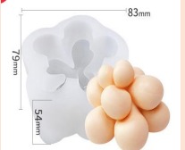 MOLDE SILICONA PARA VELA H42-008M8