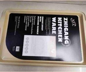 MOLDE TEFLON CON MANIJA SILICONA 49.5*30.5*2CM  H42-020F20